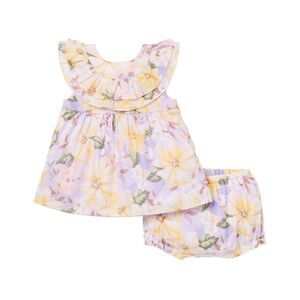 Janie And Jack Girls  Floral Matching Set